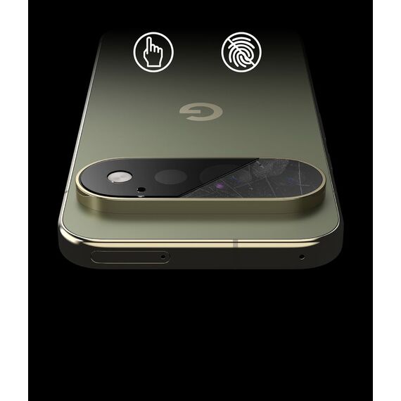 Ringke Tempered Glass Camera Full Cover 2-Pack for Google Pixel 11 Pro - Black