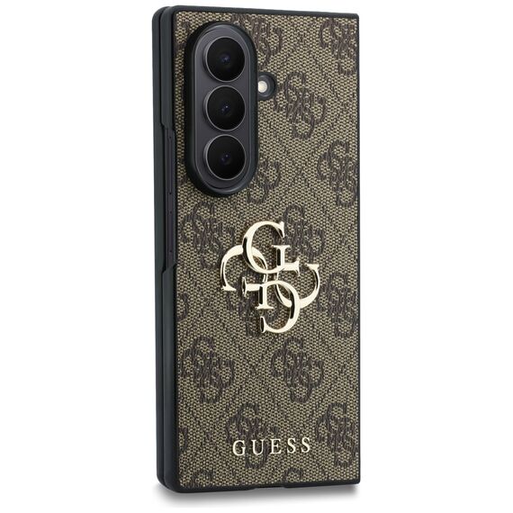 Etui Guess Big 4G Logo na Samsung Galaxy Z Fold 8 Ultra - brązowe