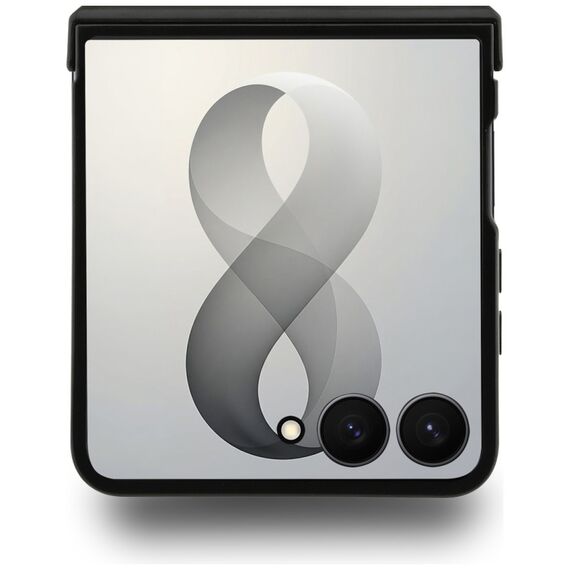 Etui Guess Big 4G Logo na Samsung Galaxy Z Flip 8 - brązowe