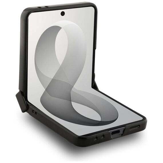 Etui Guess Big 4G Logo na Samsung Galaxy Z Flip 8 - brązowe