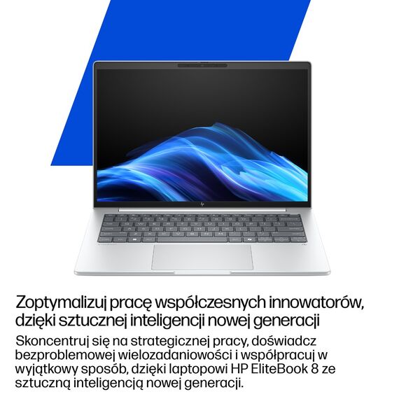 HP EliteBook 8 G1a Ryzen AI 7 PRO 350 14.0"WUXGA IPS 400nits AG 32GB DDR5 5600 SSD1TB Radeon 860M Cam IR 5 Mpx AI 62Wh W11Pro 3Y Onsite