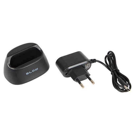 BLOW Black Senior Phone with Stand S18D