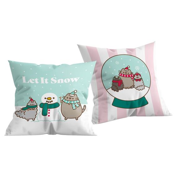 Pusheen Pillow Let it Snow 40x40 cm