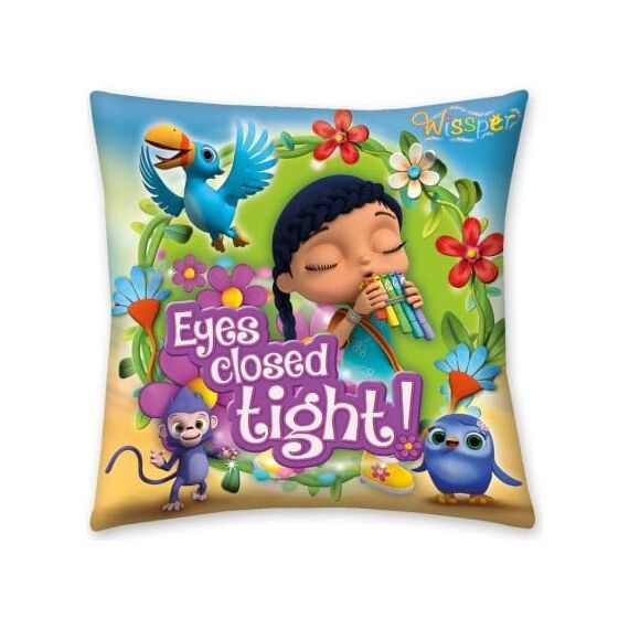 Wissper Pillow Eyes Closed tight! 40 x 40 cm