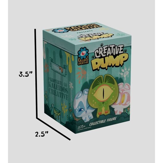 Creative Dump Mini Figures S1 7 cm Blind Box Display (4)