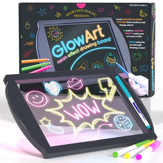 Marvins Magic - Glow Art - Black - (MMG009B) /