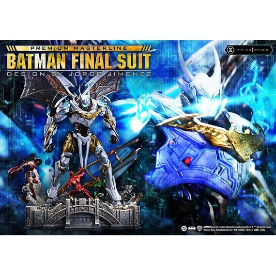 Justice League (Comics) Premium Masterline Statue Batman Final Suit (Design by Jorge Jimenez) Bonus Version 67 cm