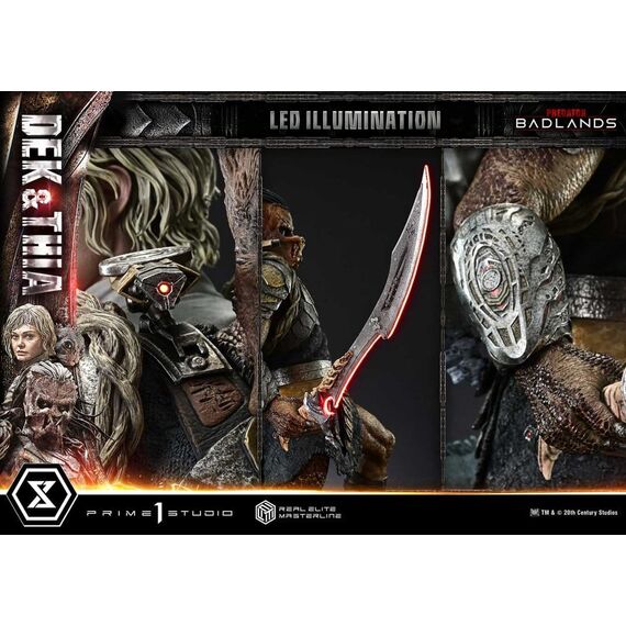 Predator Real Elite Masterline Statue 1/3 Badlands Dek & Thia 87 cm