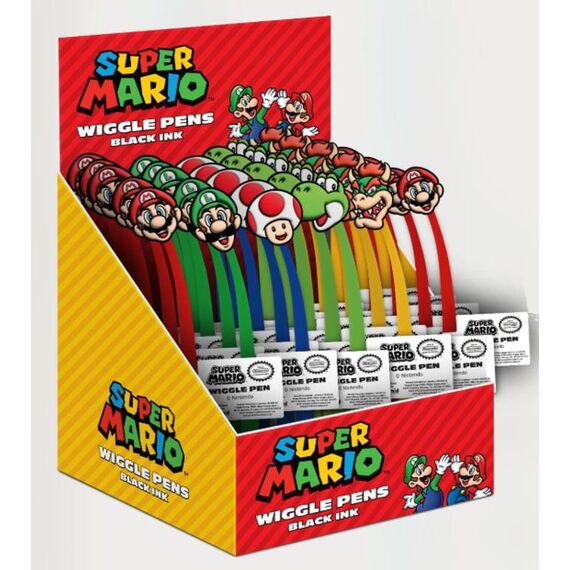 Super Mario Wiggle Pens Characters Display (30)