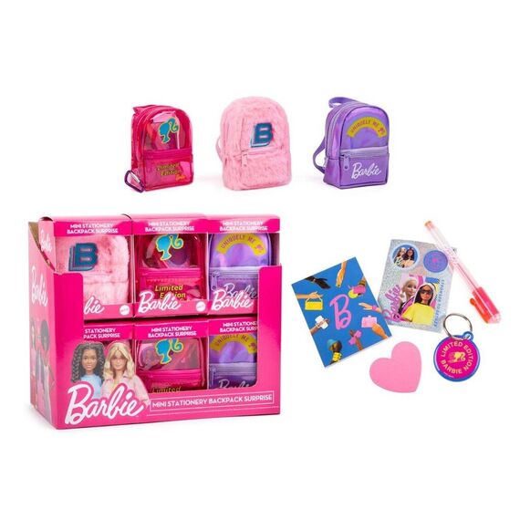 Barbie - Stationery Backpack Surprise Asst. (370-990171) /