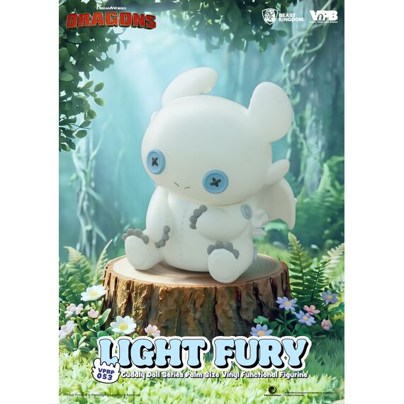 HOW TO TRAIN YOUR DRAGON - Light Fury - Bank Vinyl Figure 11.2cm