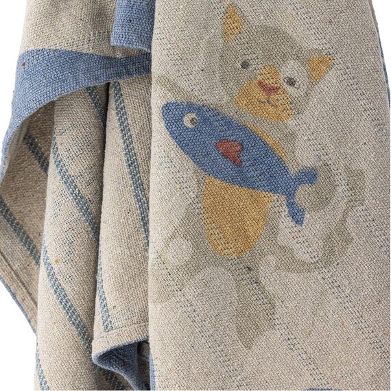Bloomingville MINI - Mille Throw - Multi - Recycled Cotton /
