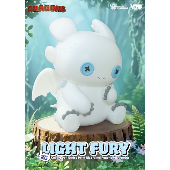 HOW TO TRAIN YOUR DRAGON - Light Fury - Bank Vinyl Figure 11.2cm