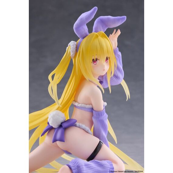 To Love-Ru Darkness MOFLOCK PVC Figure Golden Darkness (Fluffy Bunny Ver.) 13 cm