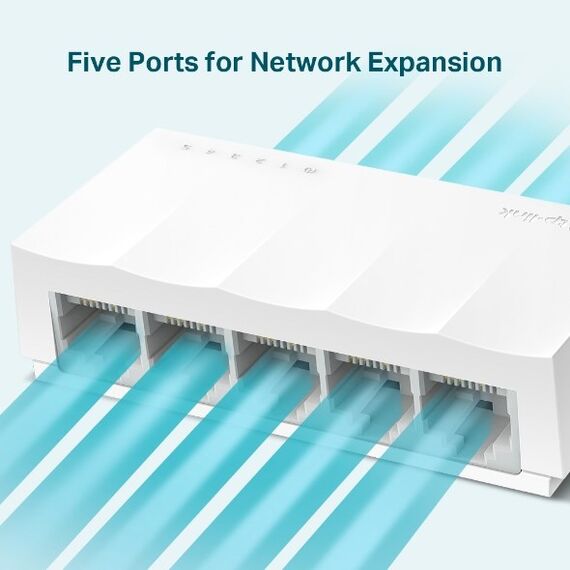 TP-Link LS1005 network switch Unmanaged Fast Ethernet (10/100) White