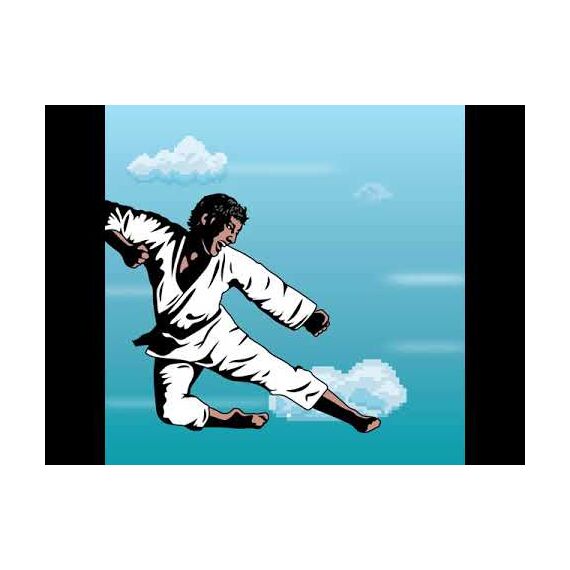 Micro Player Karate Champ Retro /