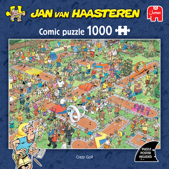 Jan Van Haasteren - Crazy Golf (1000 Pieces) (1119802226) /
