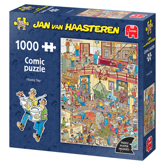 Jan Van Haasteren - Moving Day (1000 Pieces) (1119802228) /