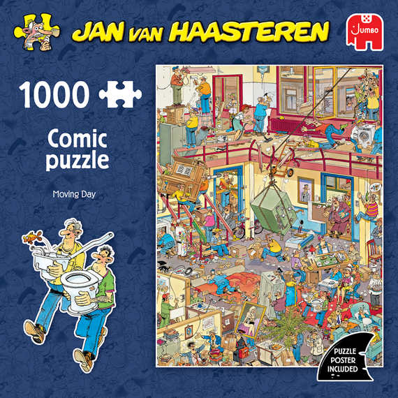 Jan Van Haasteren - Moving Day (1000 Pieces) (1119802228) /