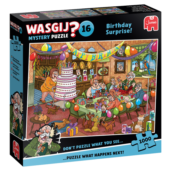 Wasgij - Mystery 16 Birthday Surprise! (1000 Pieces) (1119802247) /