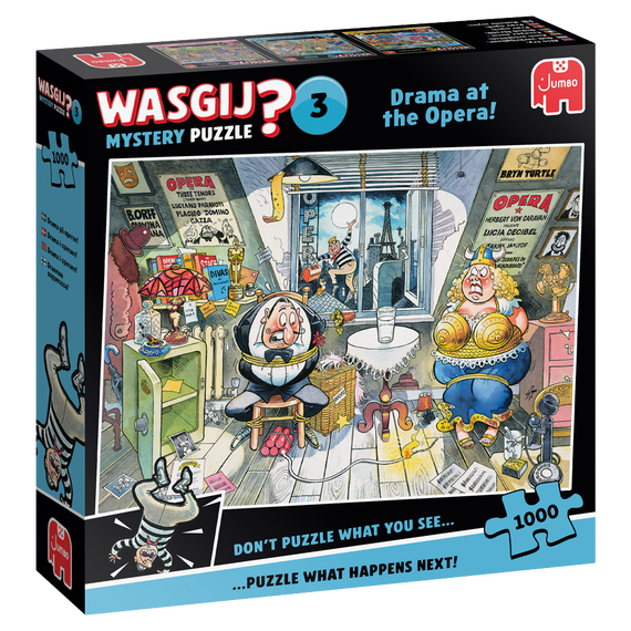 Wasgij - Mystery 3 Drama at the Opera! (1000 Pieces) (1119802244) /