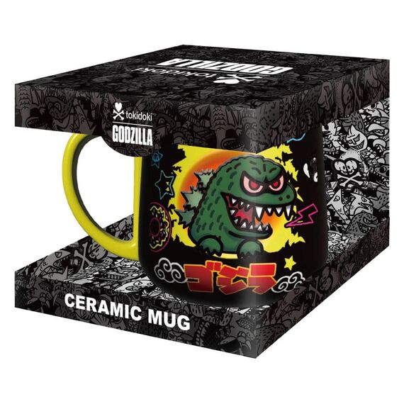 Tokidoki x Godzilla Mug 2D Relief Figural