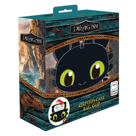 How to Train Your Dragon 3D Foam Airpods Case Bag Clip Toothless Display (12)