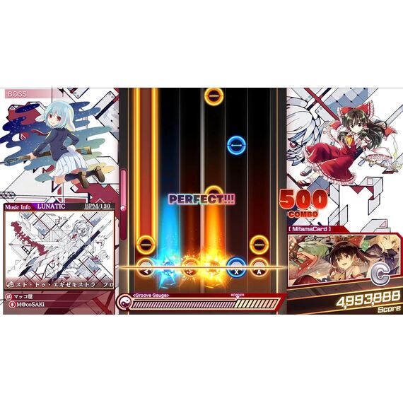Touhou Danmaku Kagura Phantasia Lost with Extra Song Pack 1 (Import) (Multi in Language) / Nintendo Switch