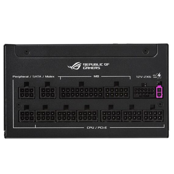 ASUS ROG -STRIX-1200P-GAMING-E power supply unit 1200 W 20+4 pin ATX ATX Black, Multicolour