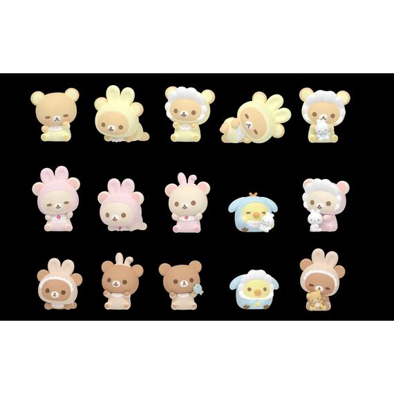 RILAKKUMA - Nuonuo Baby Series - Blind Box 4 Set of 3 Figure