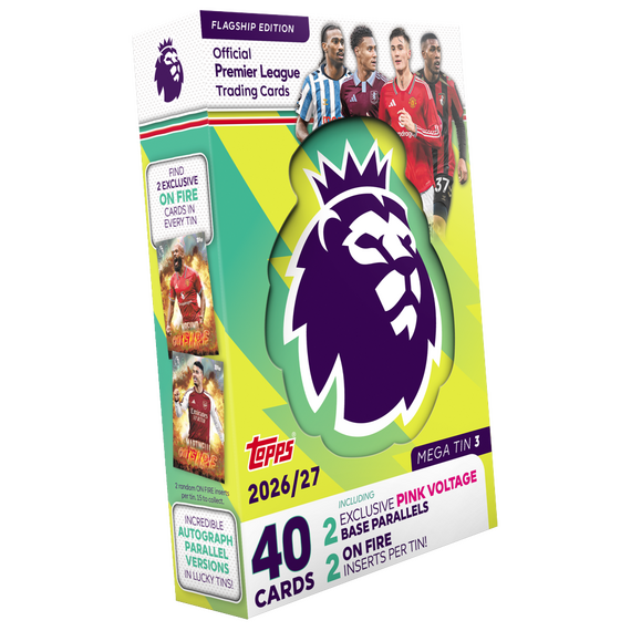 Topps - Premier League Mega Tin Assorted (PL26-05) /
