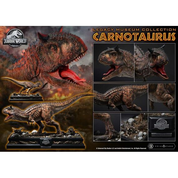 Jurassic World: Fallen Kingdom Legacy Museum Collection Statue 1/15 Carnotaurus 38 cm