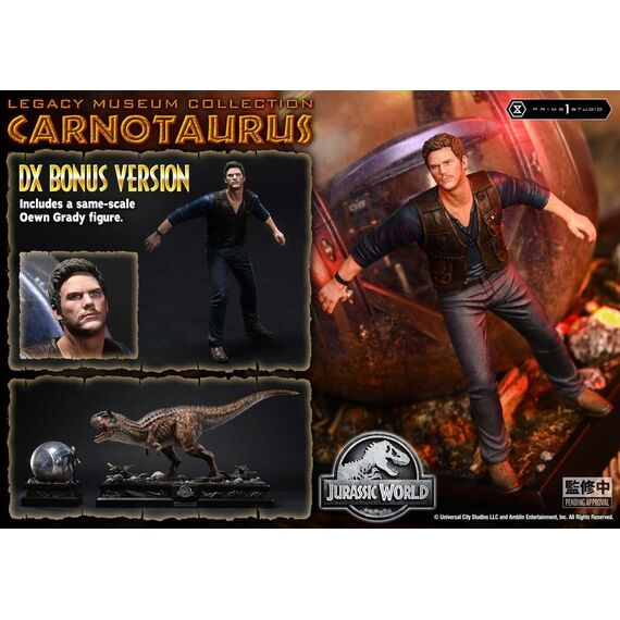 Jurassic World: Fallen Kingdom Legacy Museum Collection Statue 1/15 Carnotaurus DX Bonus 38 cm