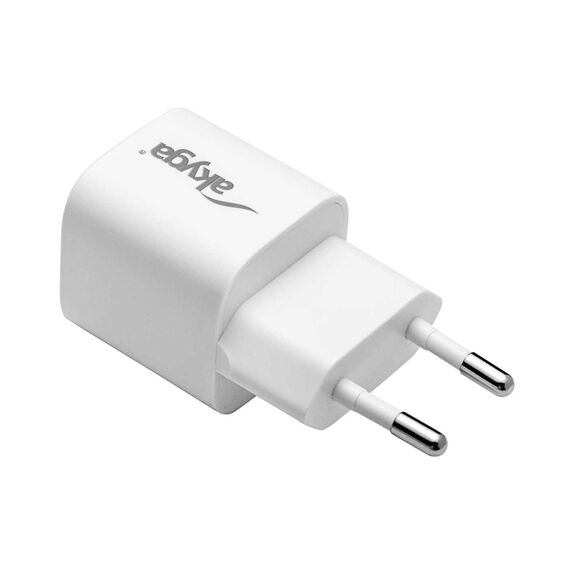 Akyga AK-CH-22 USB-Ladegerät 25 W Ausgangsstrom max. 3 A USB-C Universal, Tablet, Telephone, Smartwatch, Mobile phone White AC Fast charging Auto