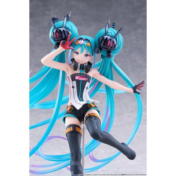 Hatsune Miku Taito Kuji PVC Figure Racing Miku 2026 Ver. Original 18 cm
