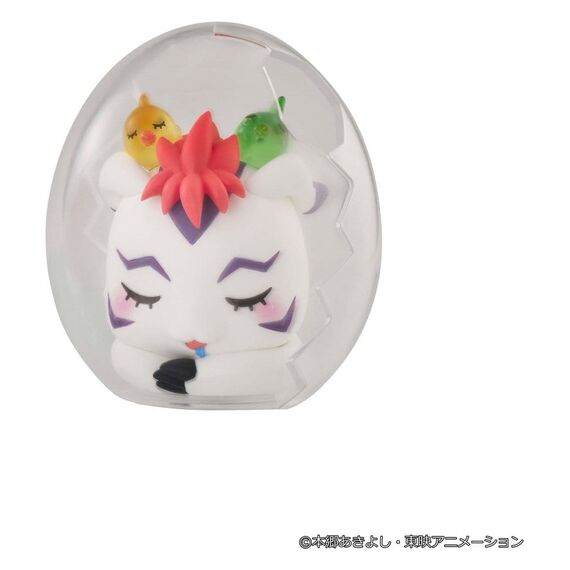 Digimon Adventure Mega Egg Figure Mini Figures Good Night Digicolle! 8 cm Blind Box Display (8)