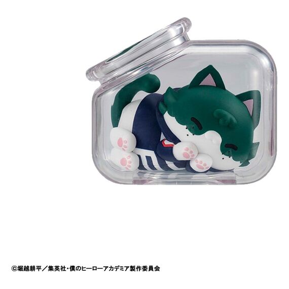 My Hero Academia Mega Cat Project Mini Figures Good Night Heroaca Cats 6 cm Blind Box Display (8)
