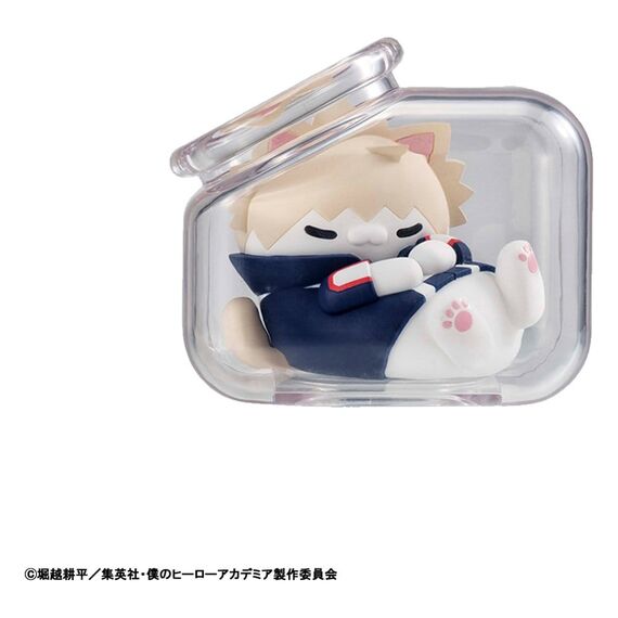 My Hero Academia Mega Cat Project Mini Figures Good Night Heroaca Cats 6 cm Blind Box Display (8)