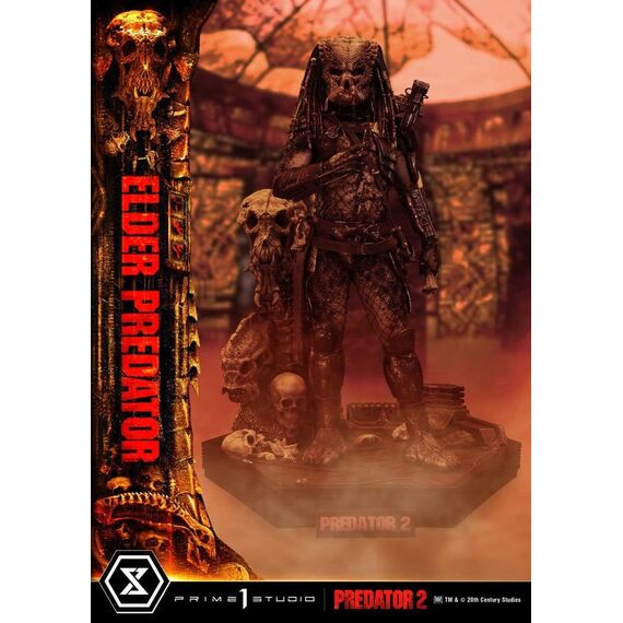 Predator 2 (Film) Museum Masterline Statue 1/3 Elder Predator 94 cm