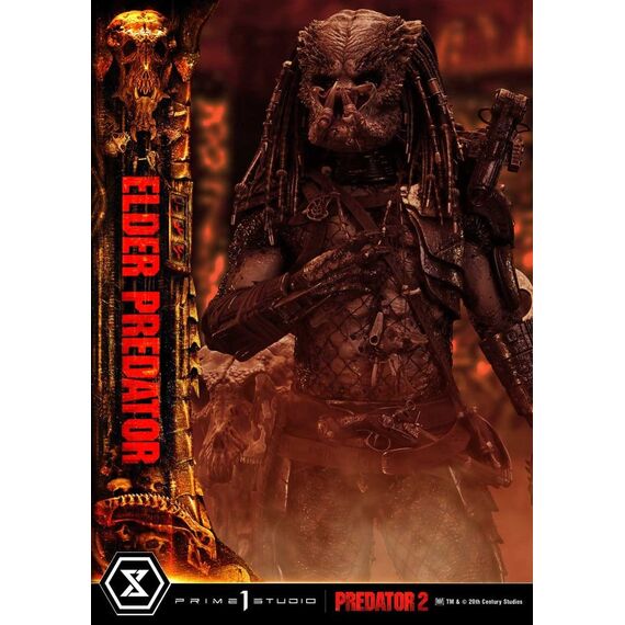 Predator 2 (Film) Museum Masterline Statue 1/3 Elder Predator 94 cm