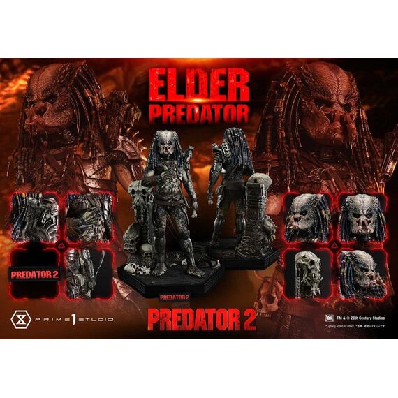 Predator 2 (Film) Museum Masterline Statue 1/3 Elder Predator 94 cm