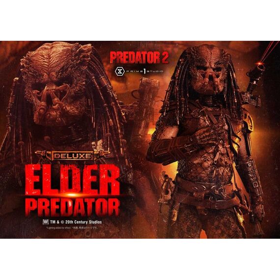 Predator 2 (Film) Museum Masterline Statue 1/3 Elder Predator Deluxe Version 94 cm