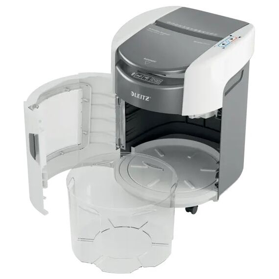 Leitz IQ Optimax AutoFeed 150 80380000 paper shredder, P4, 150 sheets, 15-litre waste bin