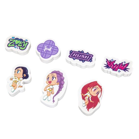 K-Pop Demon Hunters – Set of 7 Erasers /