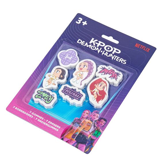K-Pop Demon Hunters – Set of 7 Erasers /