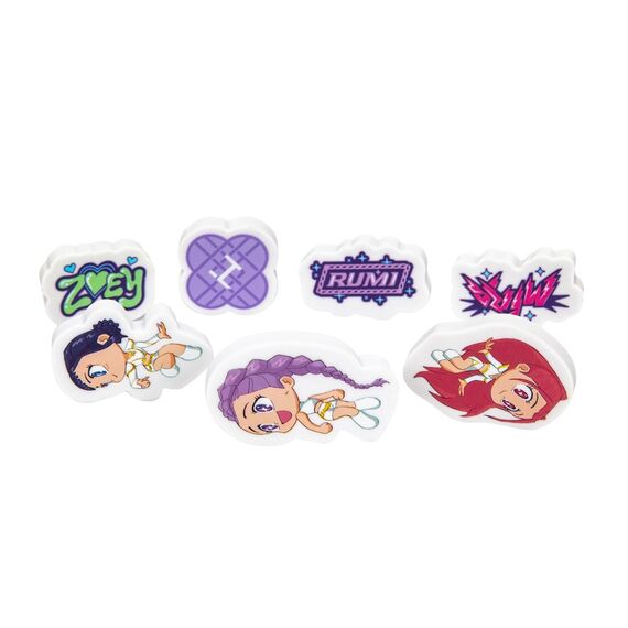 K-Pop Demon Hunters – Set of 7 Erasers /