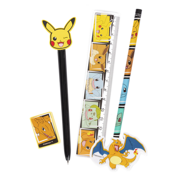 Pokémon - Stationery set 5 pieces /