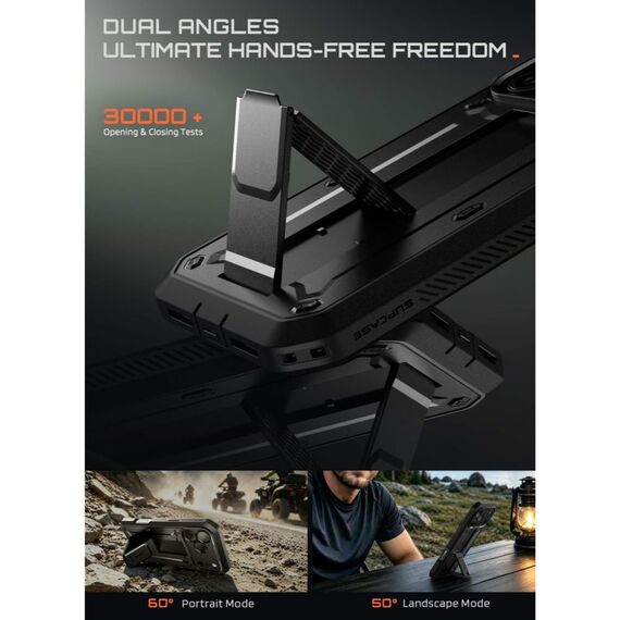 Supcase Unicorn Beetle Pro Case for iPhone 18 Pro / 17 Pro - Black