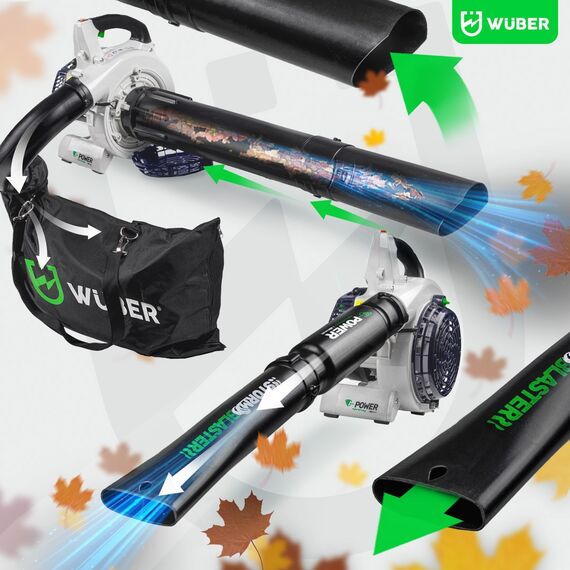 Petrol leaf blower W43434 WUBER
