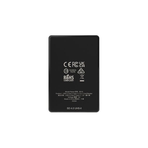 Memory Card Reader SILICON POWER CreatePro BS10 CFexpress Type B and SD 4.0 10Gbps Black